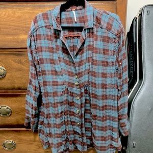 Free people button up
